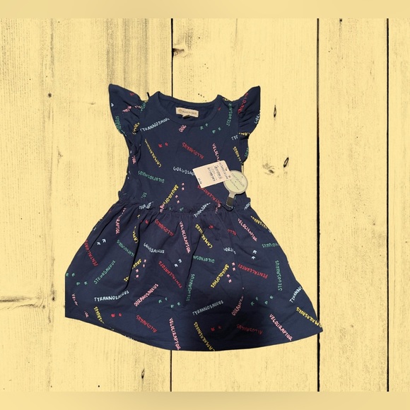 Tucker + Tate Nordstrom Smithsonian Print Play Dress Girls 3T - Picture 1 of 3